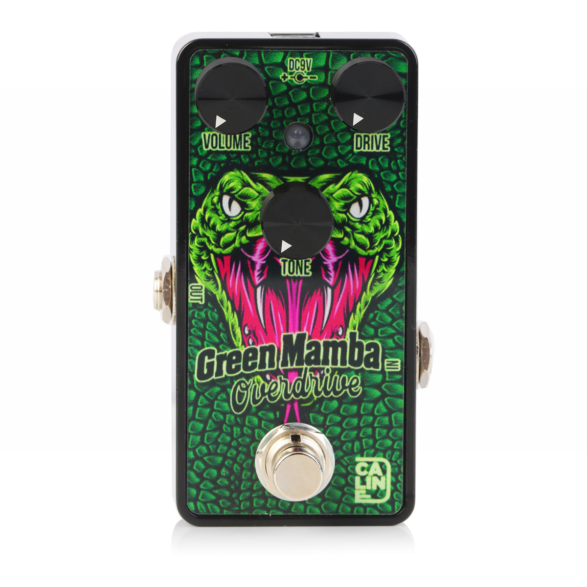 Caline  -002 Green Mamba Drive Guitar-effekt-pedal