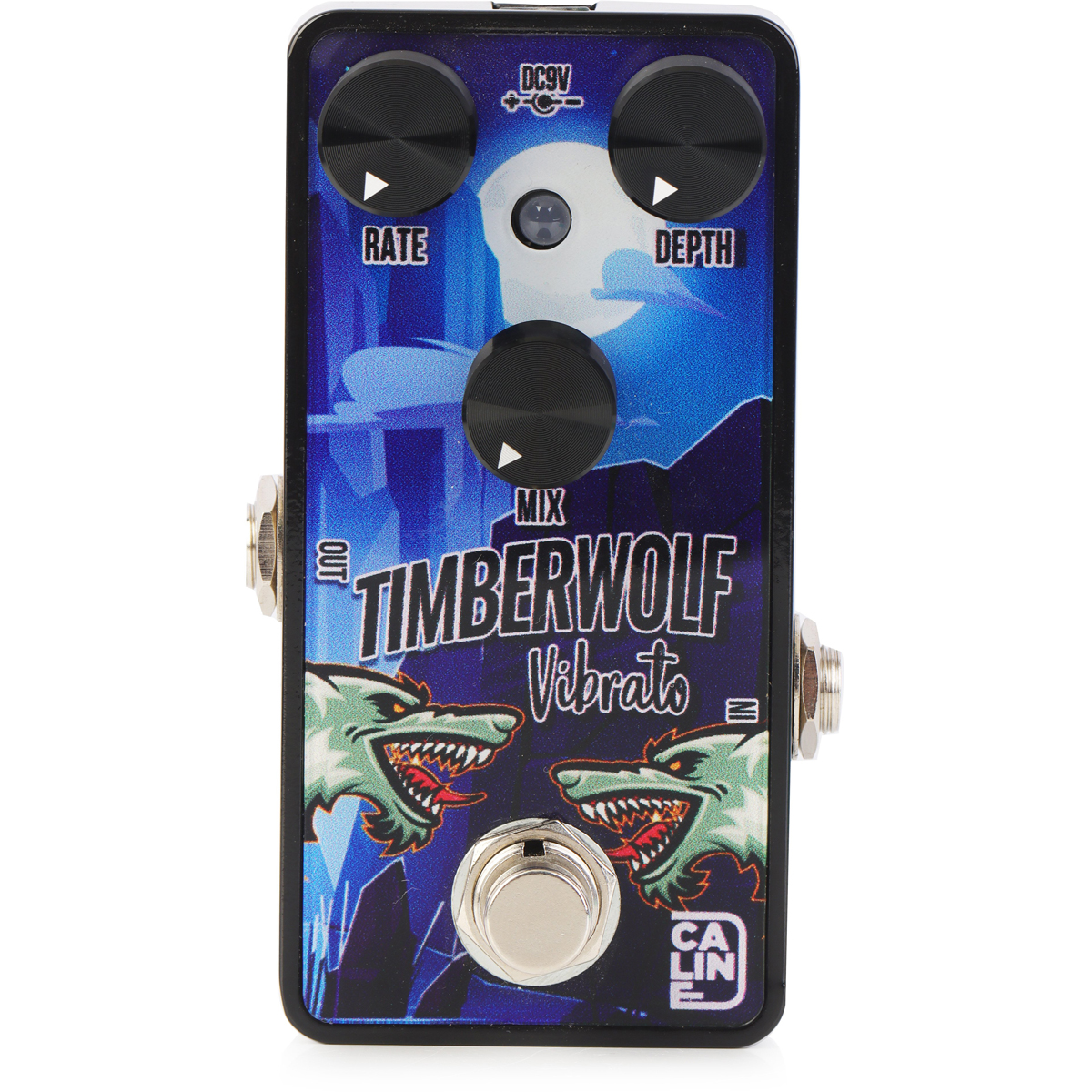 Caline  -006 Timberwolf Vibrato Guitar-effekt-pedal