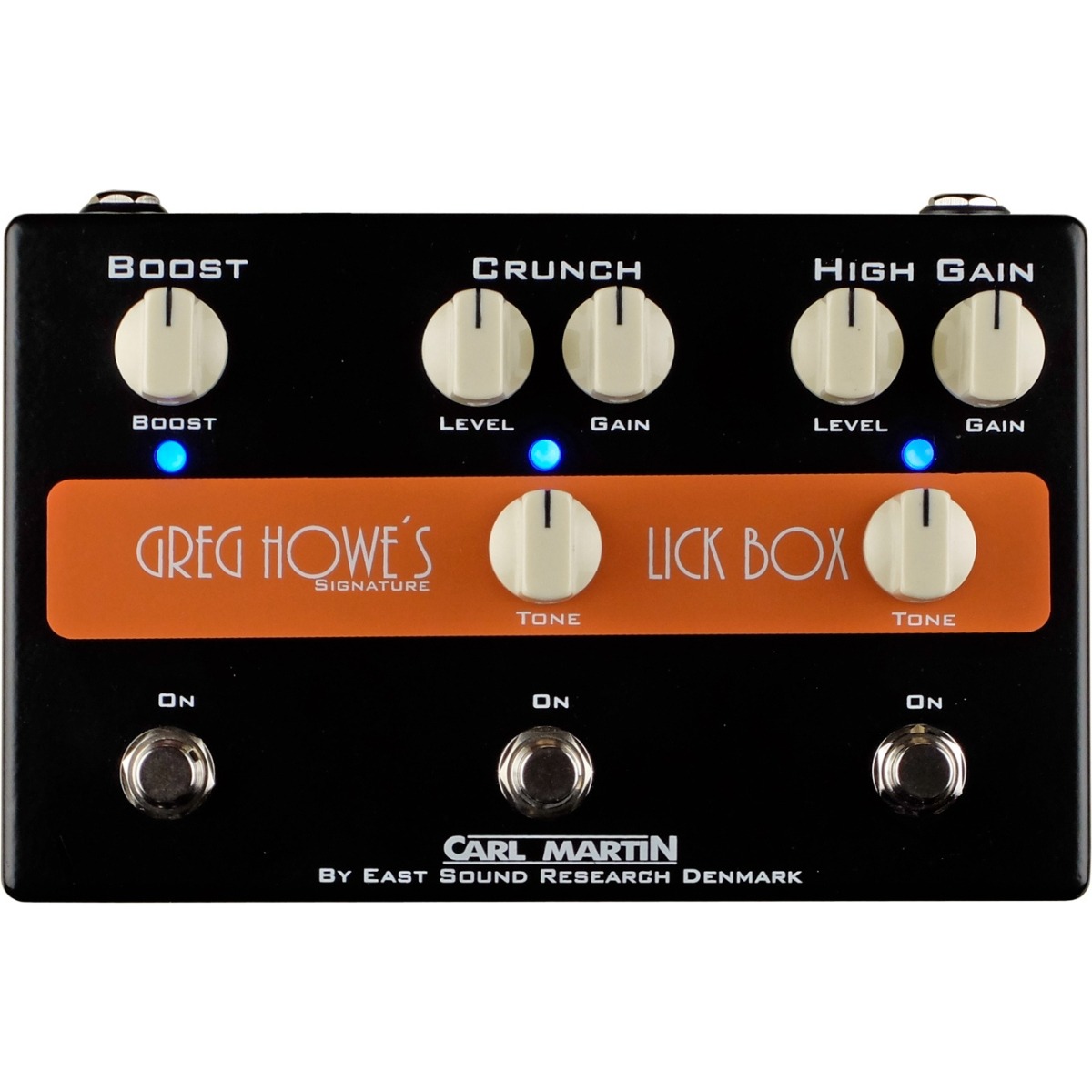 Carl Martin Greg Howe   Lick Box Guitar-effekt-pedal