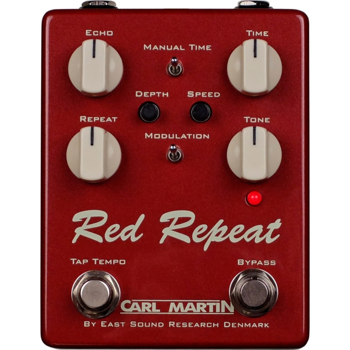 Carl Martin Red Repeat Guitar-effekt-pedal