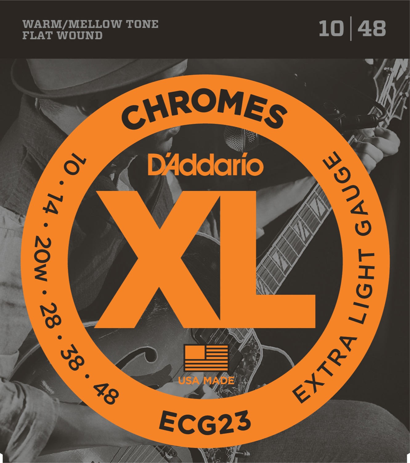 Addario Ecg23 Flat Wound   10   48