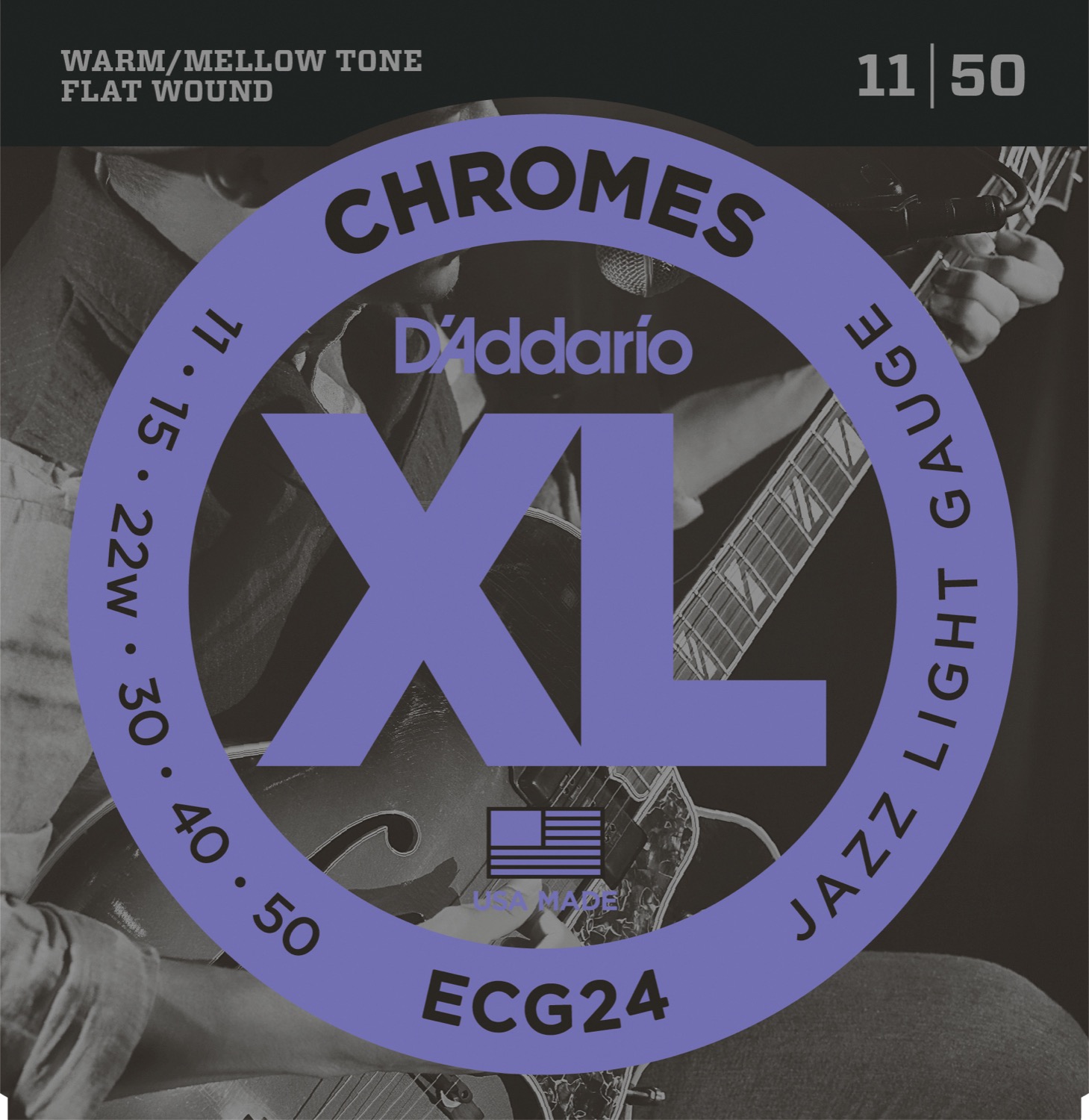Addario Ecg24 Flat Wound   11   50