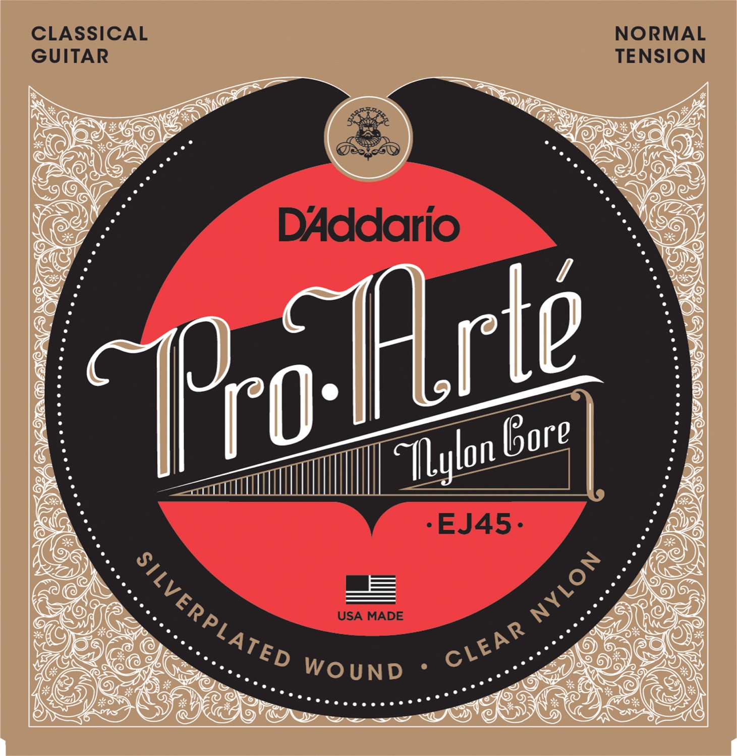 Addario Ej45 Pro Arte Normal Tension