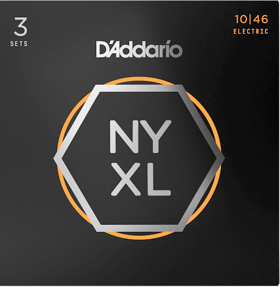 Addario Ny 1046-3p   Pack El-guitar Strenge   10   46