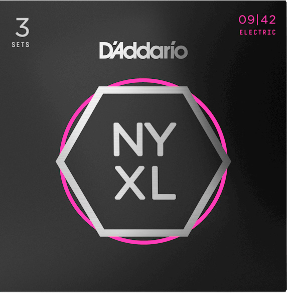 Addario Ny 0942-3p   Pack El-guitar Strenge   09   42