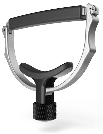Addario Pw-cp-18 Cradle Capo Til El Og Western Guitar Sølv