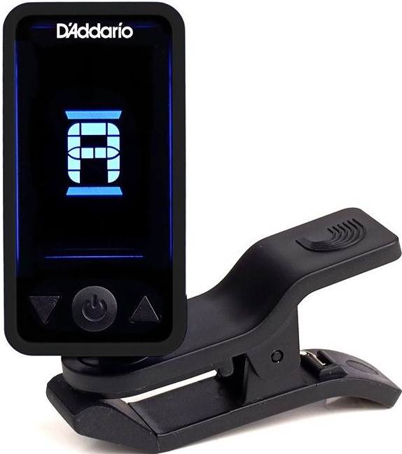 Addario Eclipse Tuner Til Guitar Og El-bas Sort