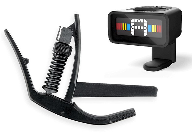 Dâ Addario Pw-ct-12 Mikro Tuner   Pw-cp-13 Ns Classical Capo Bundle