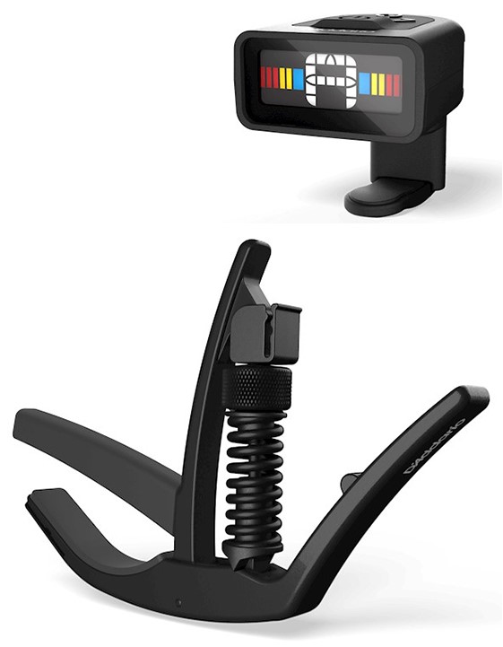 Dâ Addario Pw-ct-12 Mikro Tuner   Pw-cp-10 Ns Tri-action Capo Bundle
