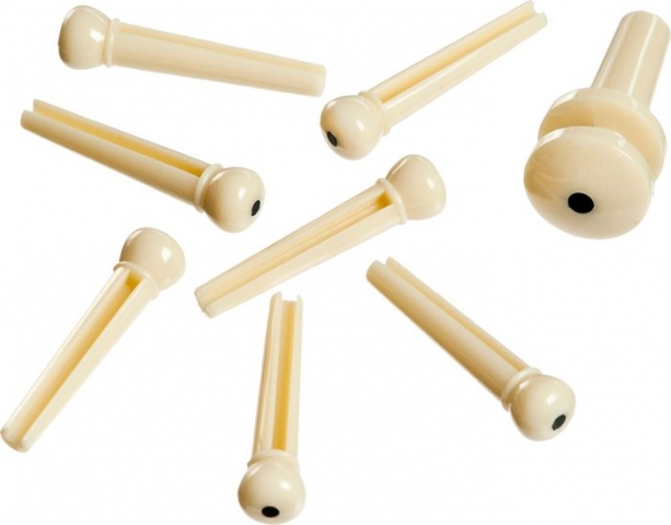 Addario Pwps12 Baron Sæt Hvid Abs Plast    Sort Prik