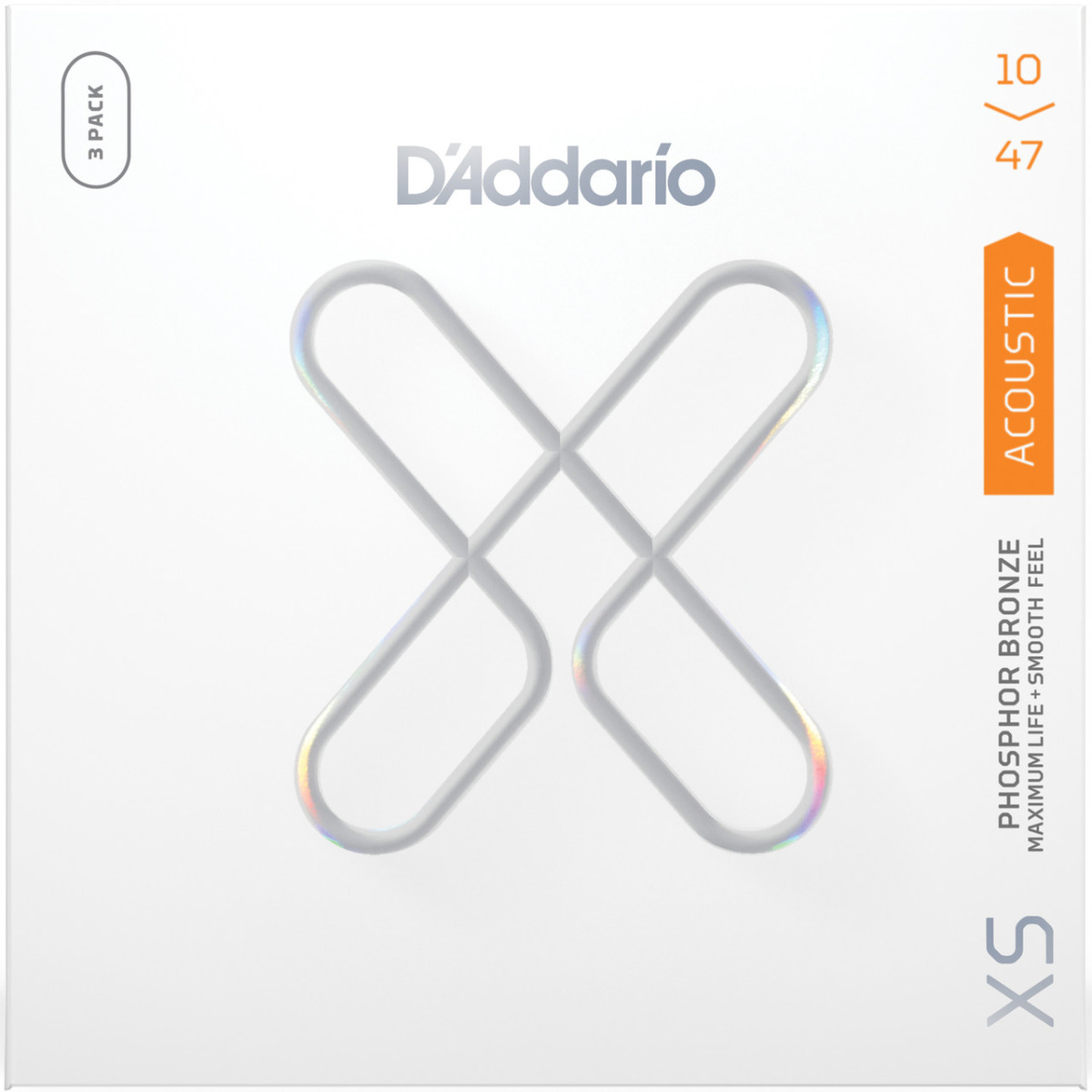 Addario Xsapb1047   Pack Western-guitar-strenge 010-047