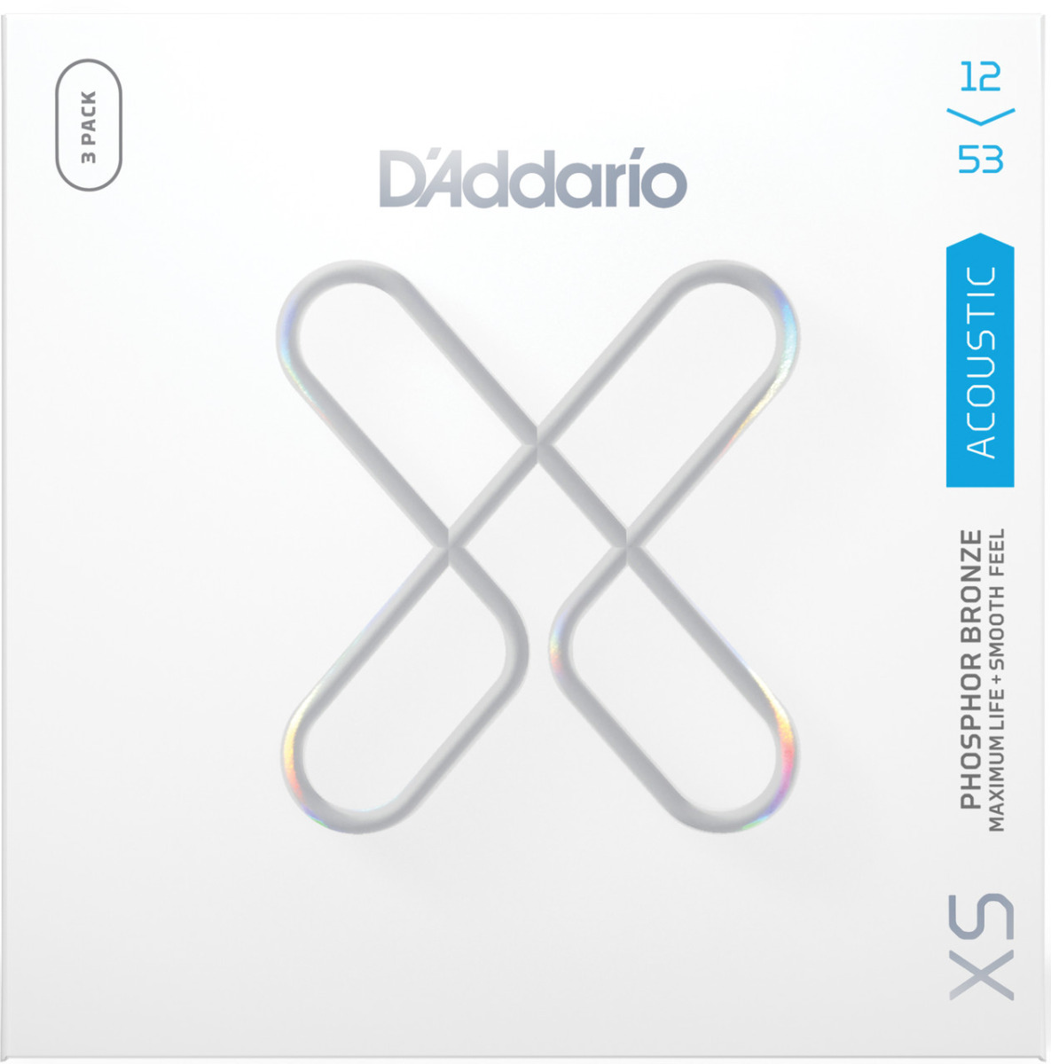 Addario Xsapb1253   Pack Western-guitar-strenge 012-053