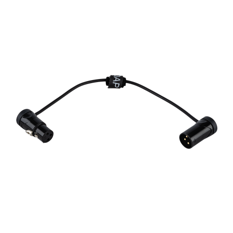 Dap Flx19 Bal       3p To      3p Patch Cable   30   Ultra-compact Right-angle    Patch Cable 30 Cm