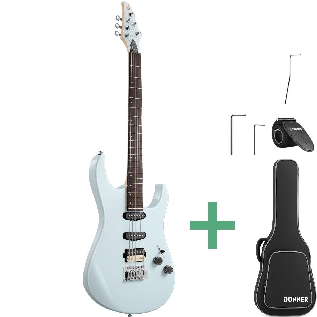 Donner Dmt-66 El-guitar Gray