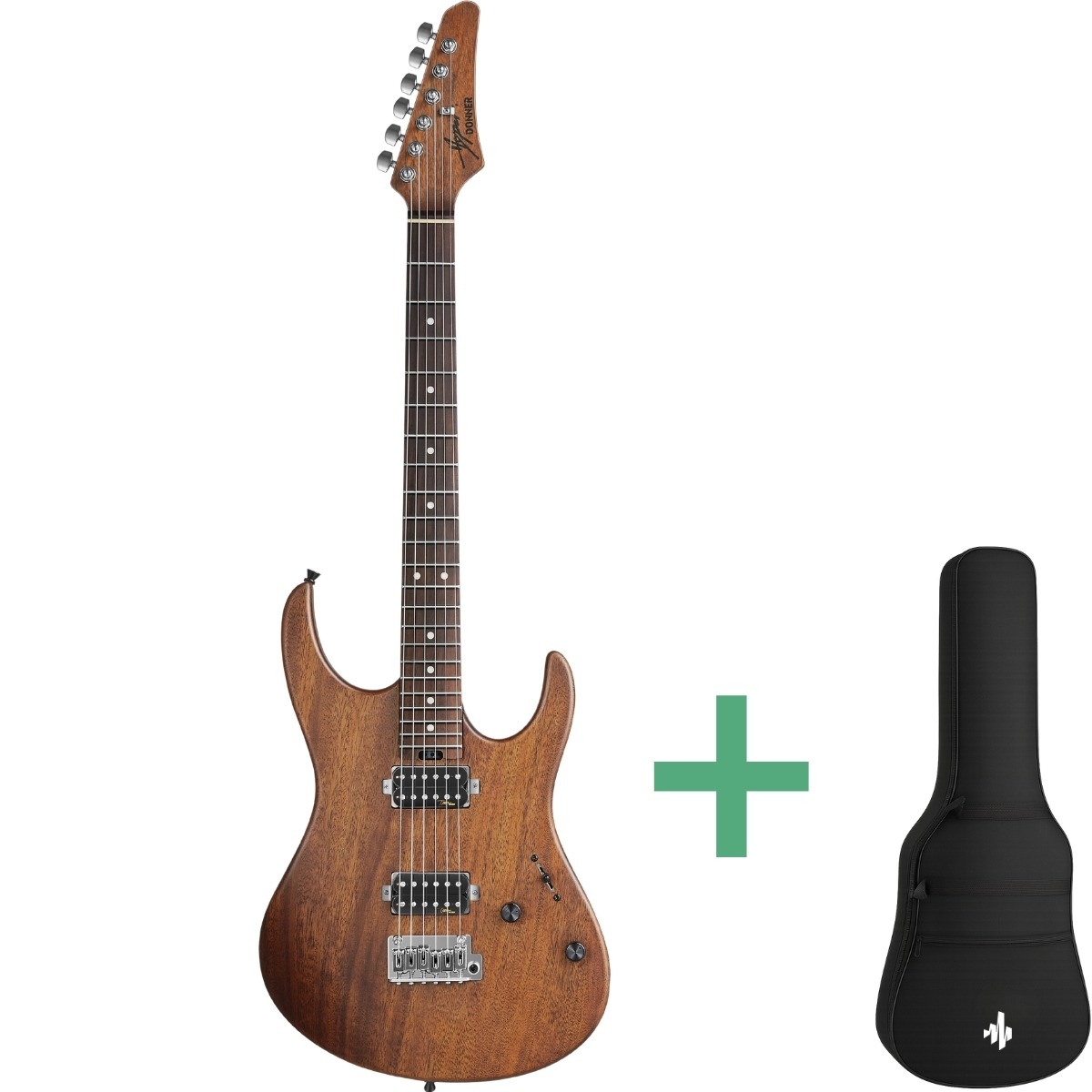 Donner Dst-700 El-guitar Natur