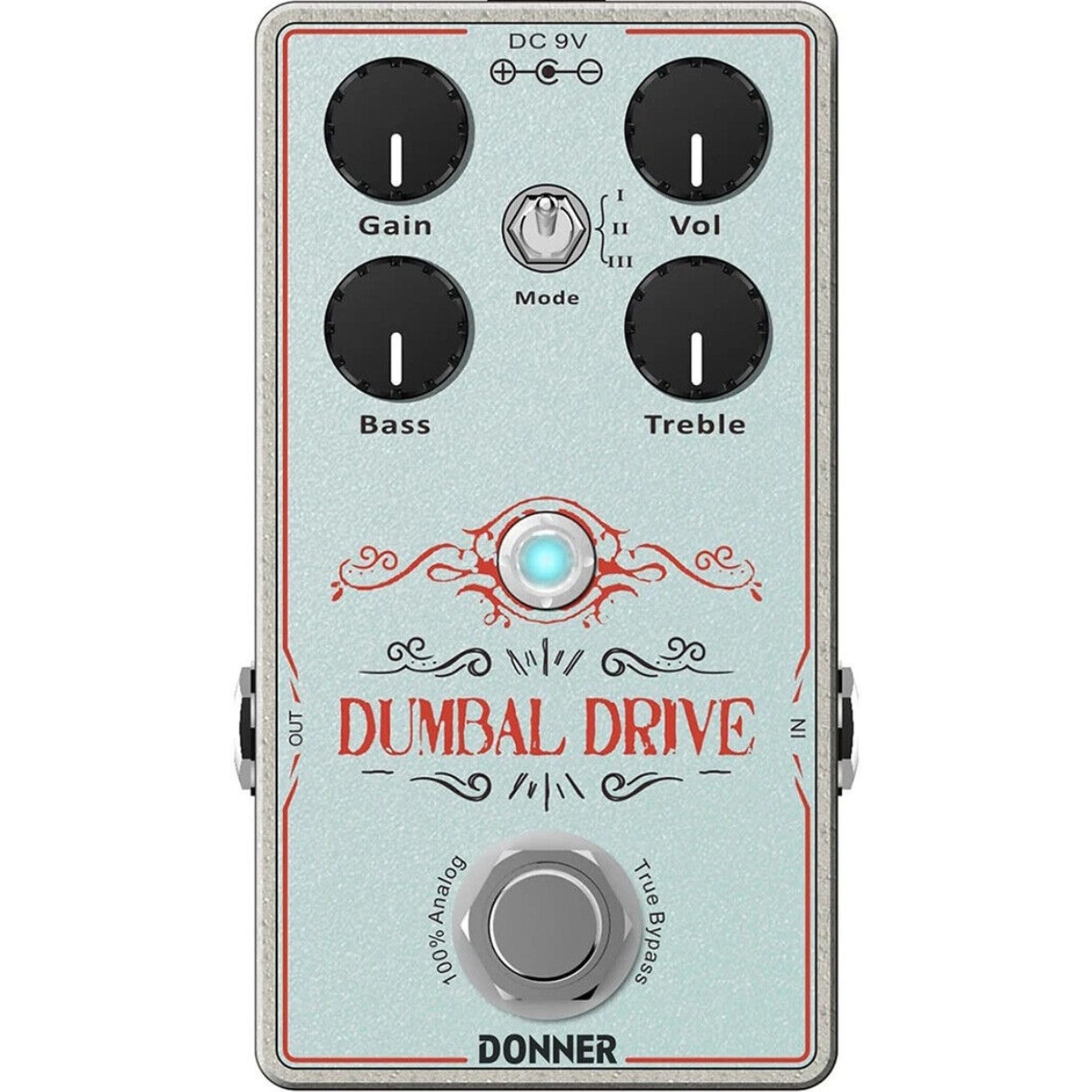 Donner Dumbal Drive Guitar-effekt-pedal