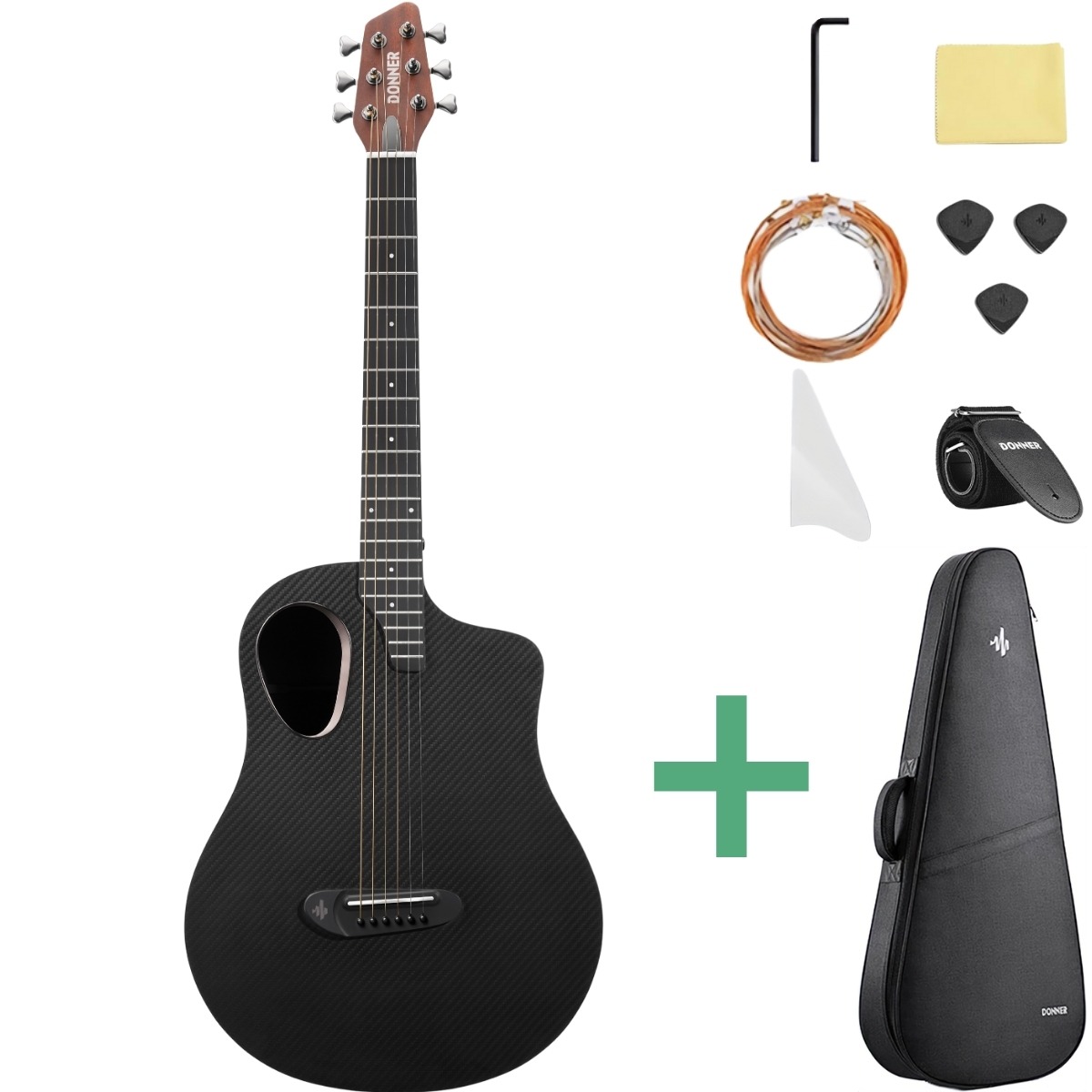 Donner Rising-g1 Western-guitar