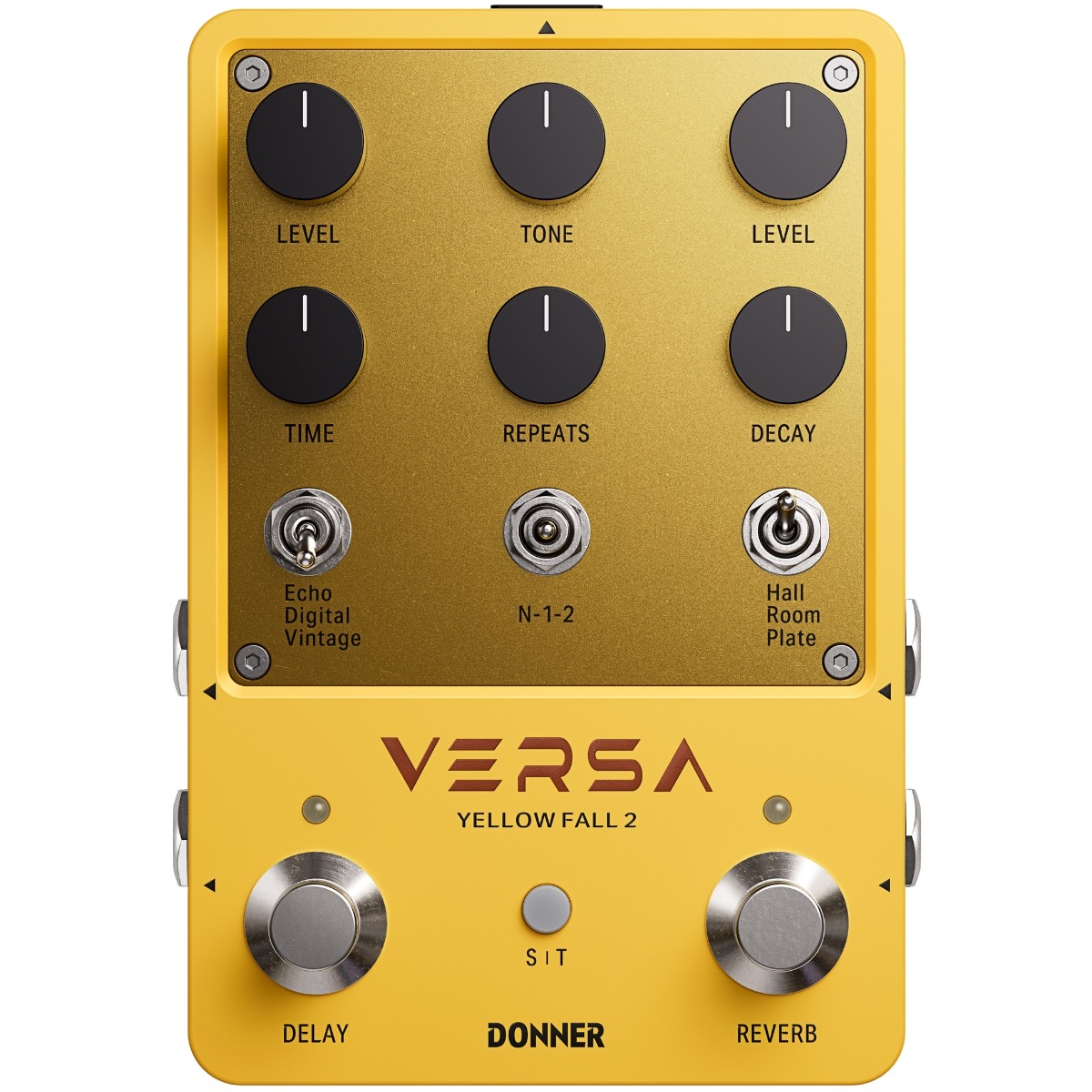 Donner Versa Yellow Fall   Guitar-effekt-pedal
