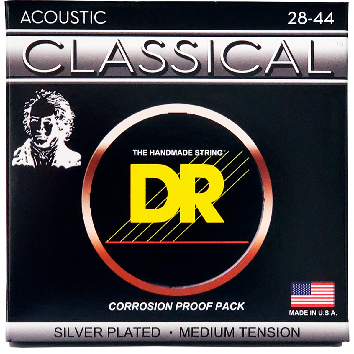 Dr Strings Cnm Spansk Guitar-strenge  Medium Tension