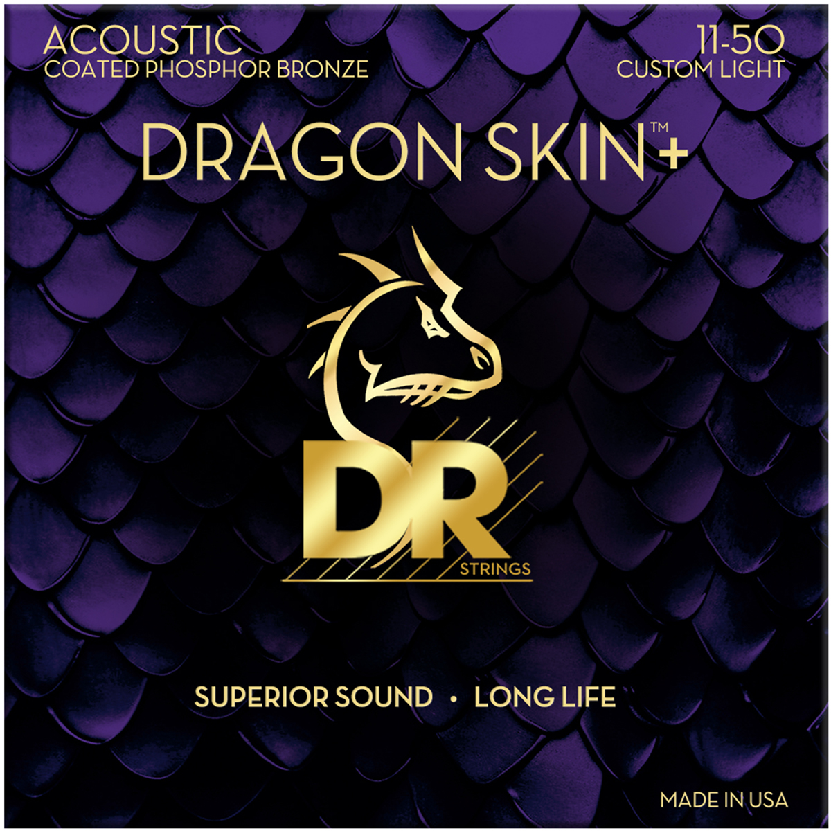 Dr Strings Dap-11 Dragon Skin  Western-guitar-strenge  011-050