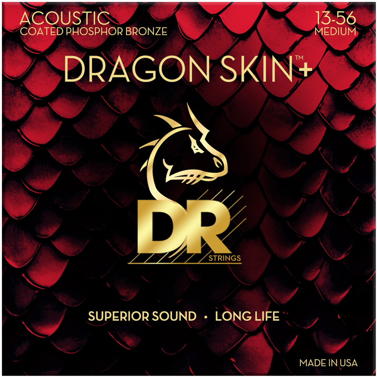 Dr Strings Dap-13 Dragon Skin  Western-guitar-strenge  013-056