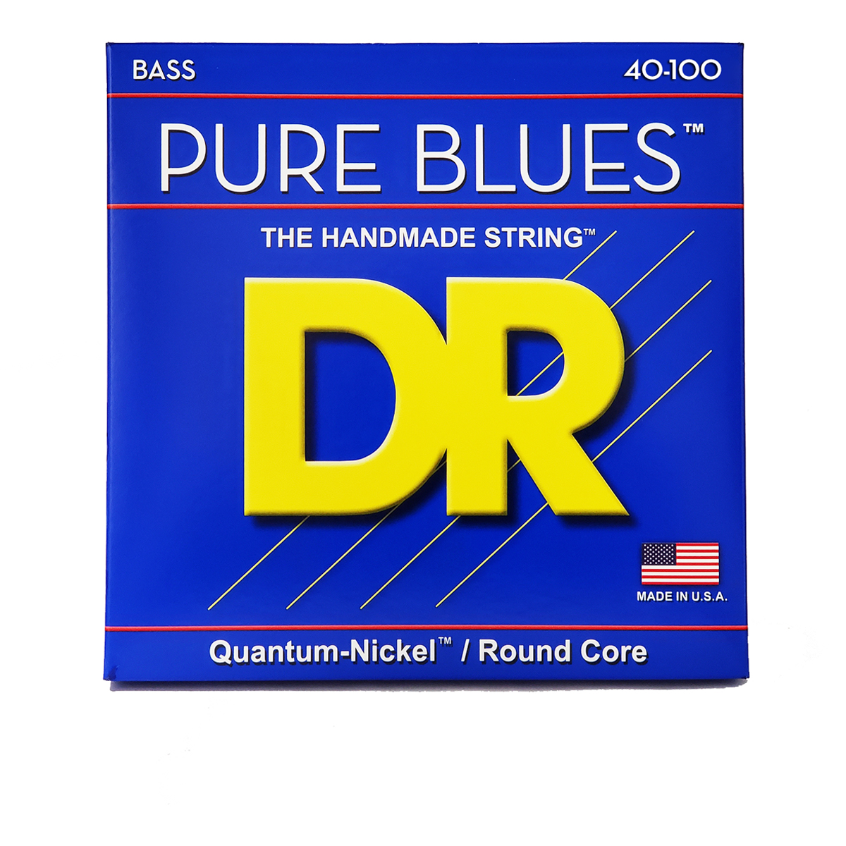 Dr Strings Pb-40 Pure Blues Bas-strenge  040-100