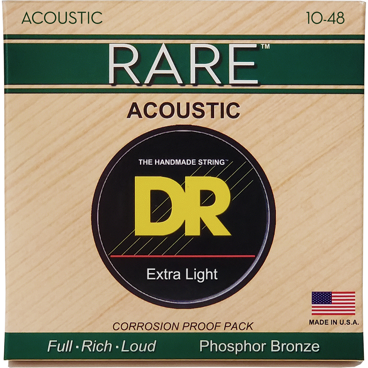 Dr Strings Rpl-10 Rare Western-guitar-strenge  010-048