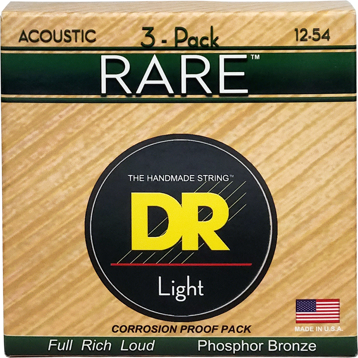 Dr Strings Rpm12-  Pack Western-strenge  012-054    Pack