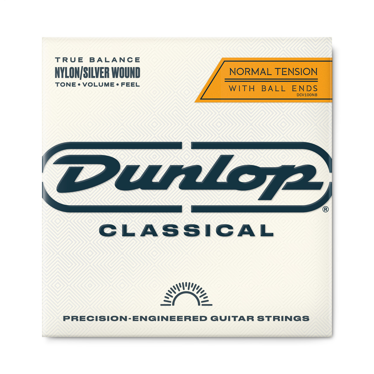 Dunlop Dcv100nb Ball Ends Normal Spansk Guitar Strenge