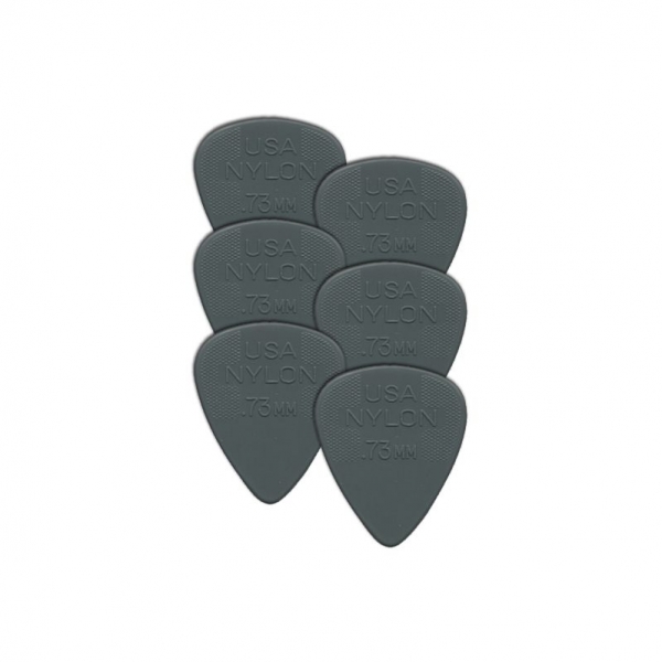 Dunlop Nylon   73 Mm  Plektre 10stk  Pakke