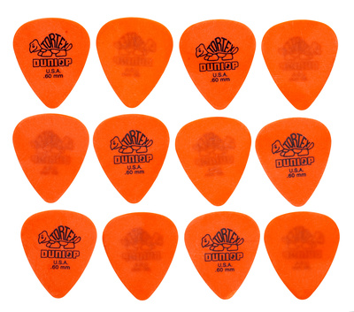 Dunlop 418p 60 Tortex Plektre 12 Stk  Pakke