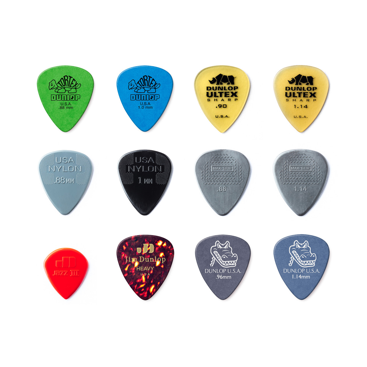 Dunlop Pvp102 Medium Heavy Plektre 12 Stk  Pakke