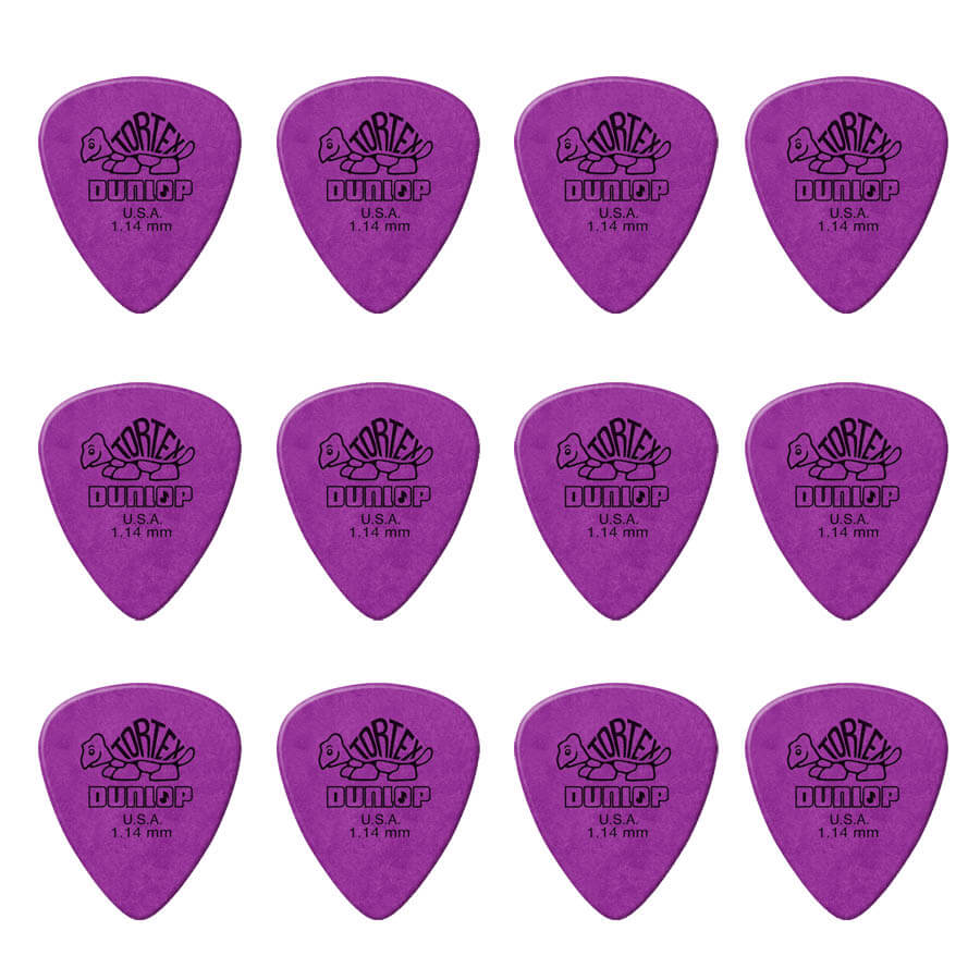Dunlop Tortex Standard   14 Mm Plektre  12 Stk