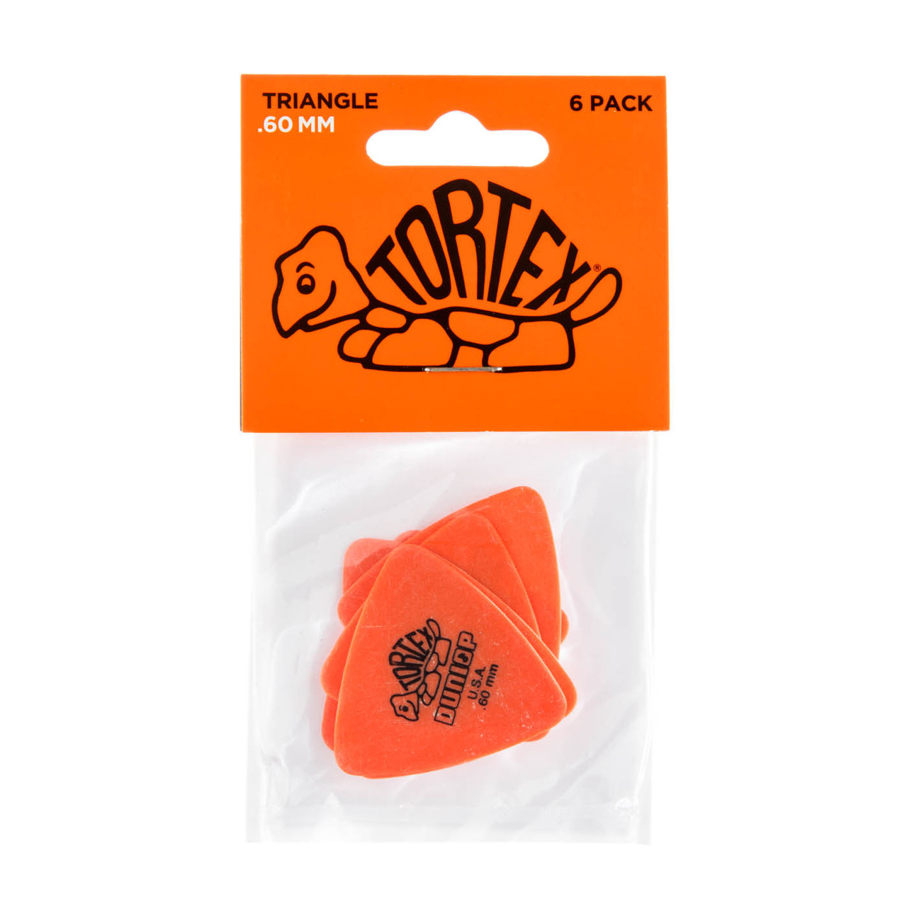 Dunlop Tortex Triangle Plektre   60 Mm   Stk  Pakke