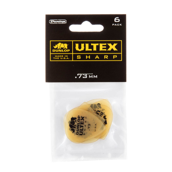 Dunlop Ultex Sharp Plektre   73 Mm   Stk  Pakke