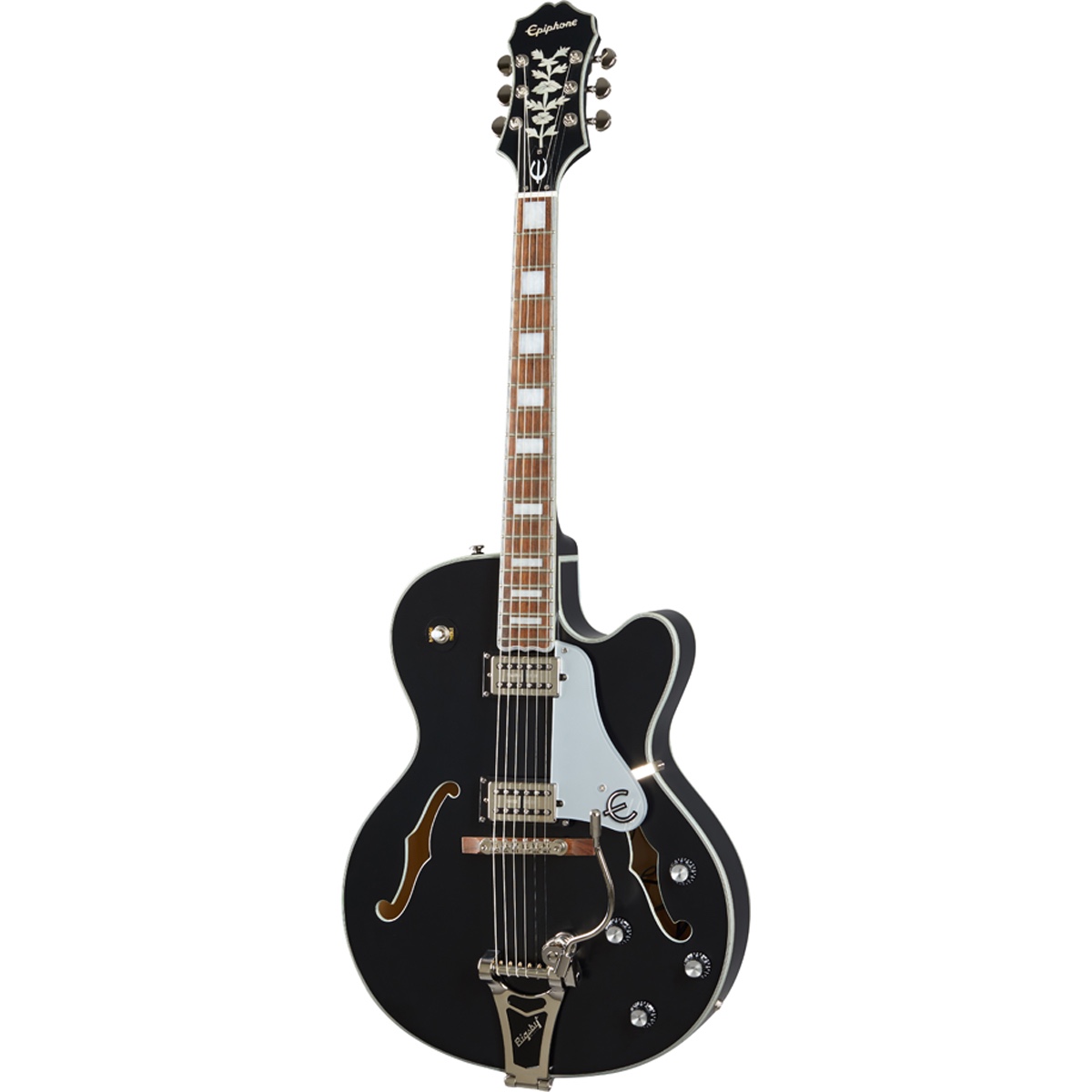 Epiphone Emperor Swingster El-guitar Black Aged Gloss