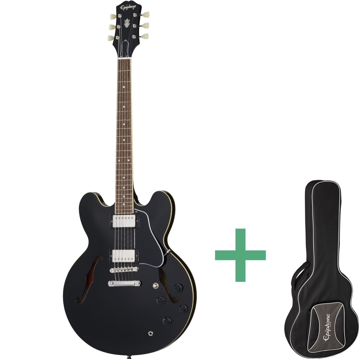 Epiphone Es 335 Exclusive El-guitar Ebony