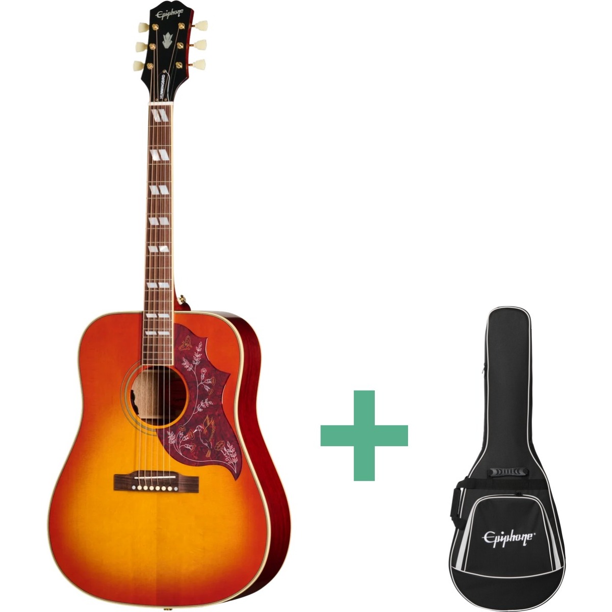 Epiphone Hummingbird Standard Chsb Western-guitar Cherry Sunburst