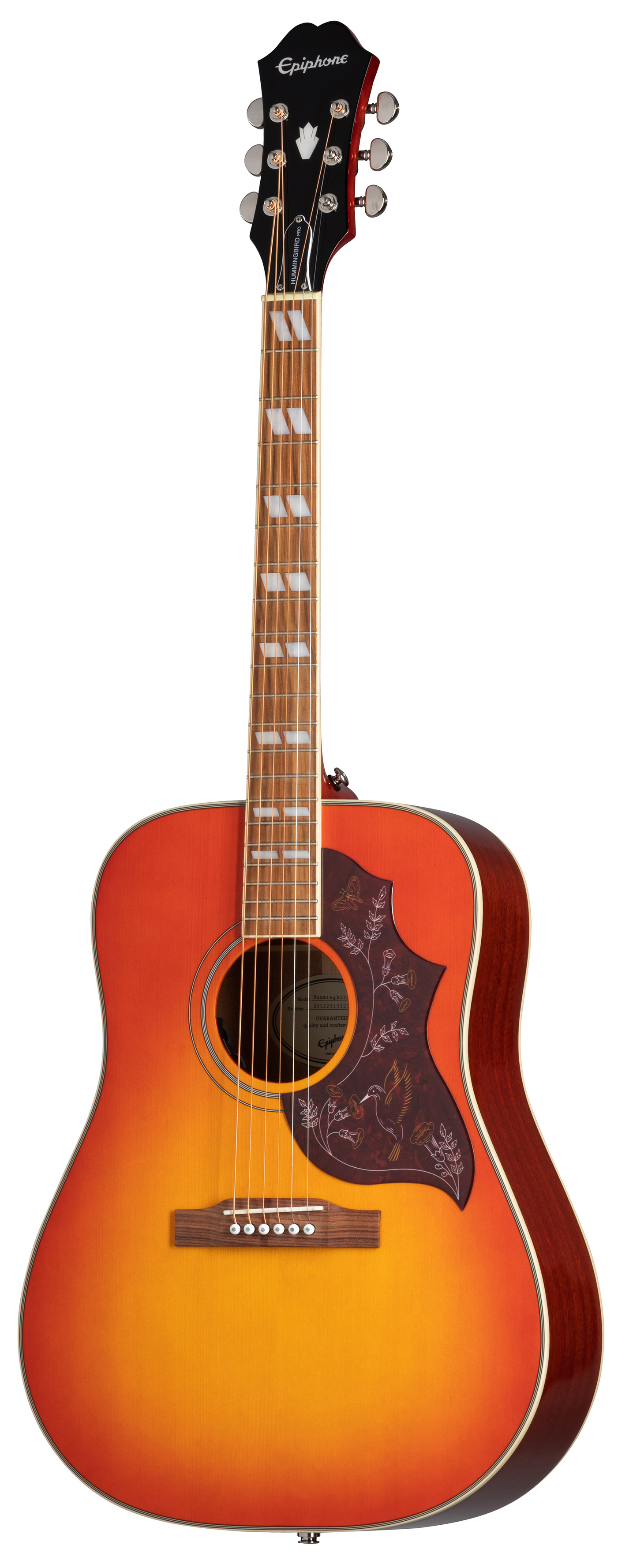 Epiphone Hummingbird Studio Fcb Western Guitar Faded Cherry