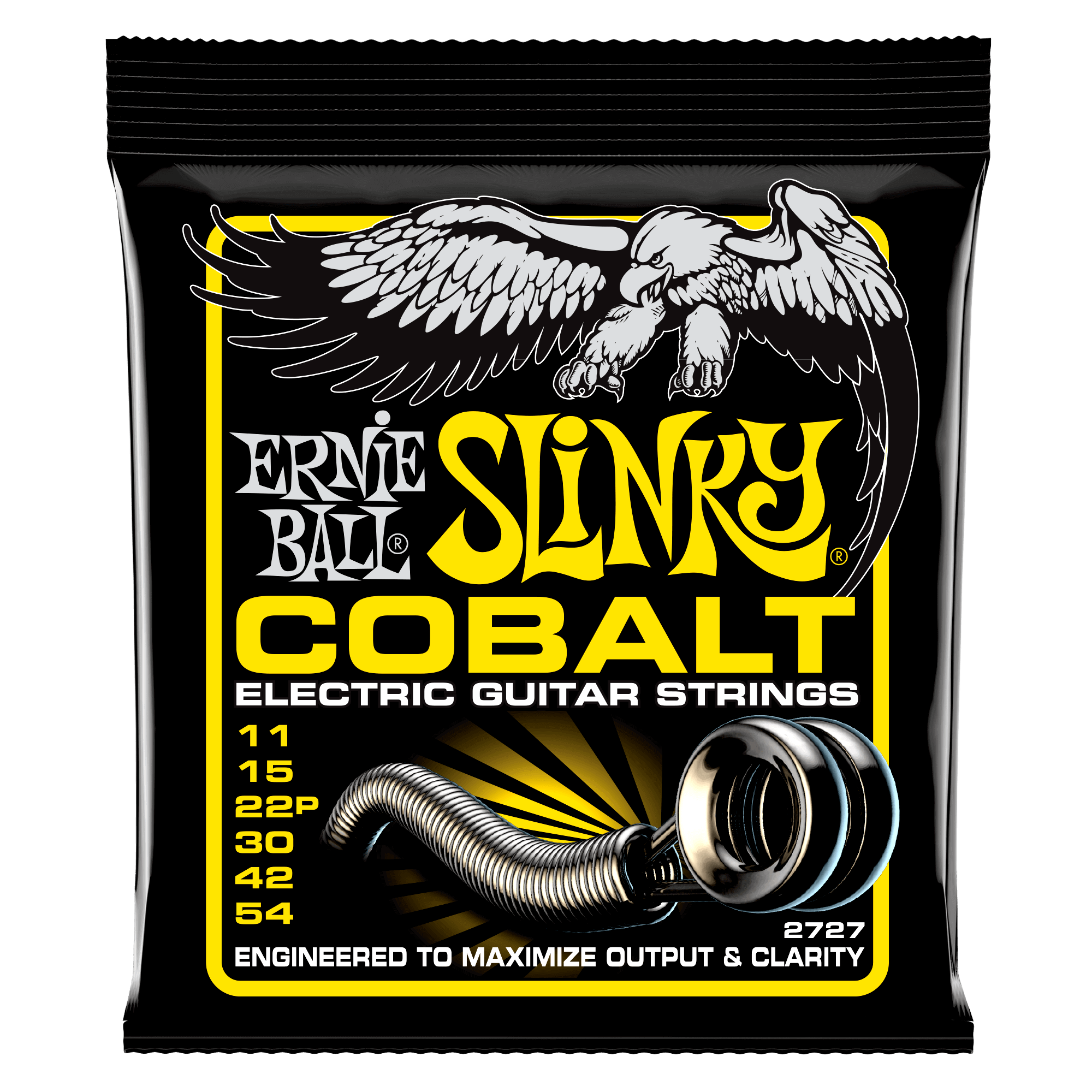 Ernie Ball 2727 Cobalt Beffy Power Slinky El-guitar Strenge 011-054