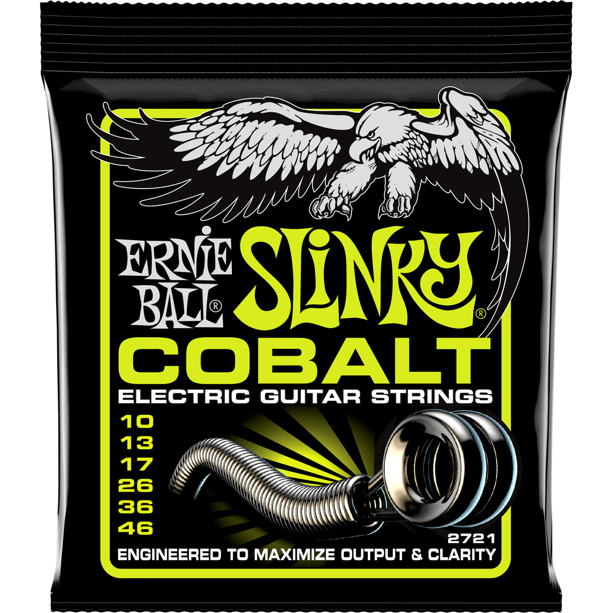 Ernie Ball 2721 Cobalt Regular Slinky El-guitar-strenge  010-046