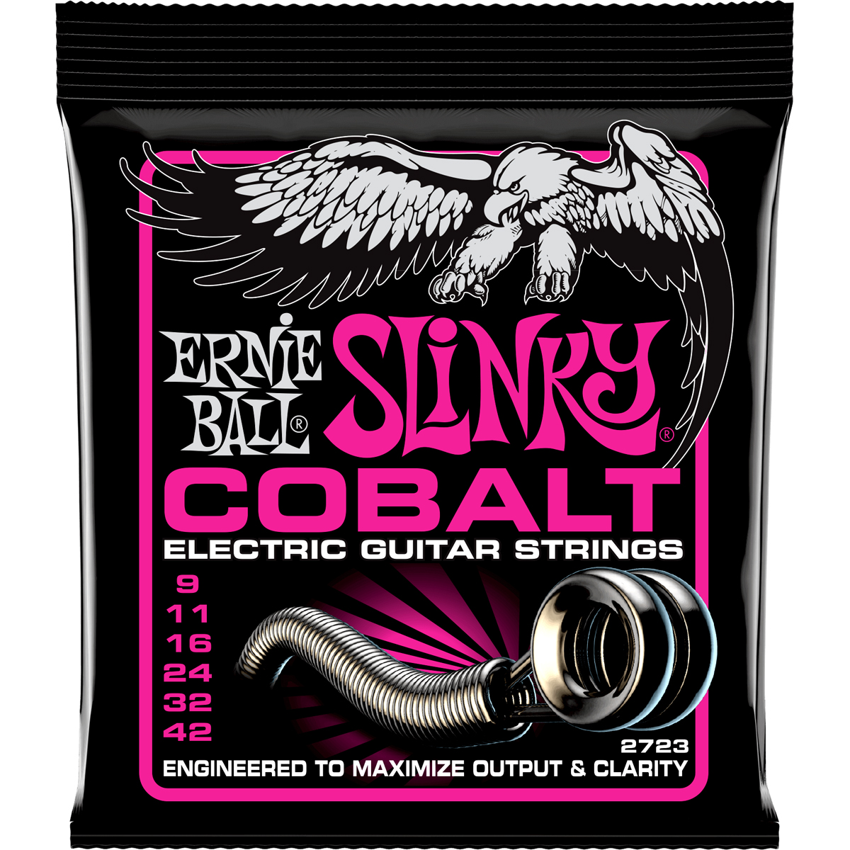 Ernie Ball 2723 Cobalt Super Slinky El-guitar-strenge  009-042