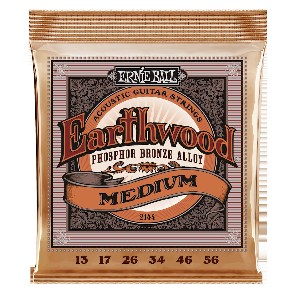 Ernie Ball 2144 Power Slinky Phosphor Bronze Acoustic Western-strenge 013-056