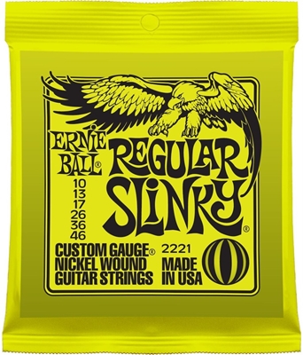 Ernie Ball 2221 Regular Slinky El-guitar Strenge 010-046