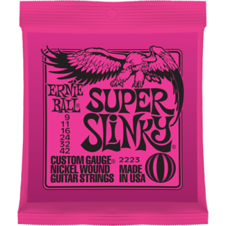 Ernie Ball 2223 Super Slinky El-guitar Strenge 009-042