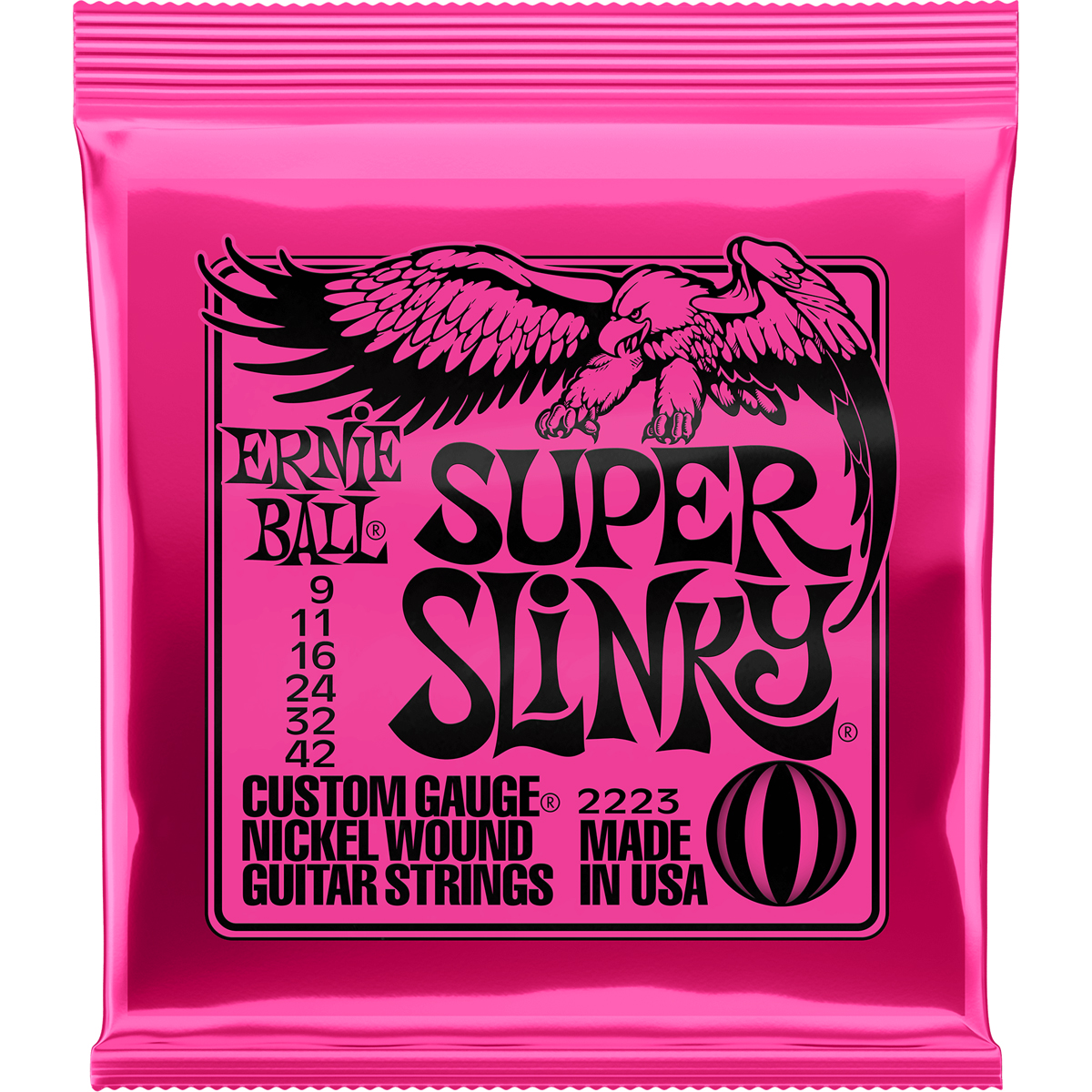 Ernie Ball 2223 Super Slinky El-guitar-strenge  009-042
