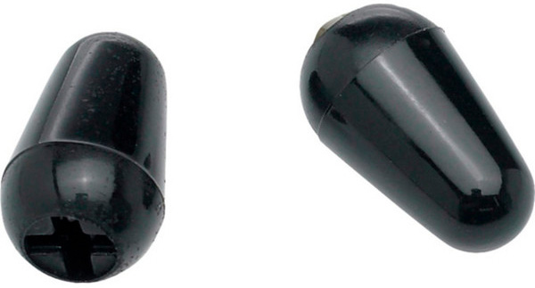 Fender Stratocaster Black Switch Tips
