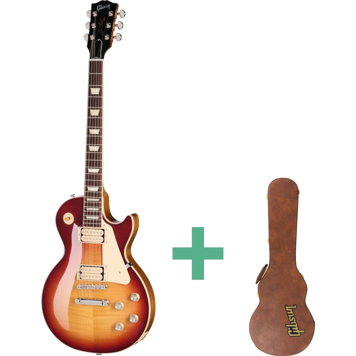 Gibson Les Paul Standard 60s Double Trouble El-guitar Vintage Bourbon Burst