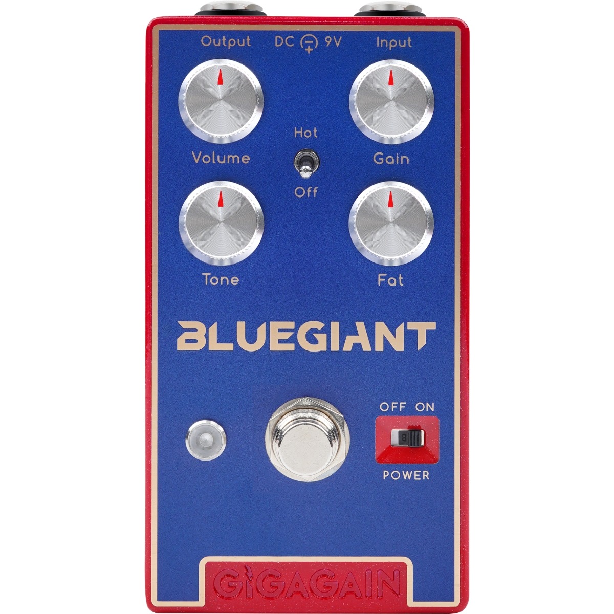 Gigagain Gp02 Gp02 Blue Giant Overdrive Guitar-effekt-pedal