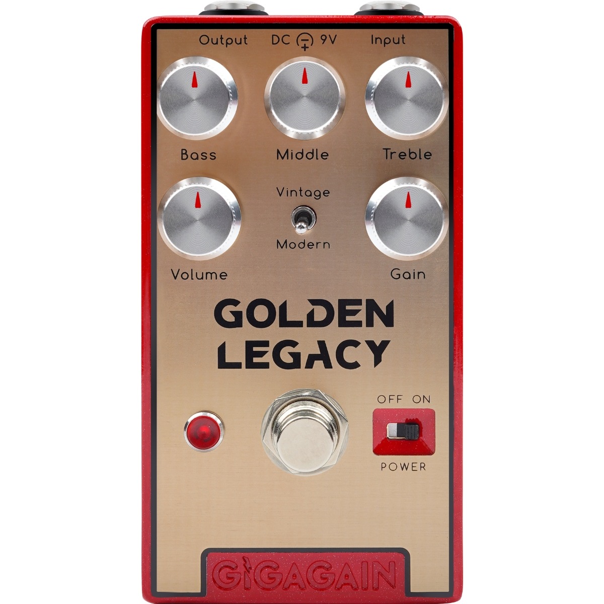Gigagain Gp05 Golden Legacy Distortion Guitar-effekt-pedal